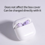 Ochranné návleky na sluchátka pro AirPods 4 - čiré