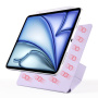 Magnetické pouzdro s origami stojánkem pro iPad 10,9" (2022) / 11" (2025) - fialové