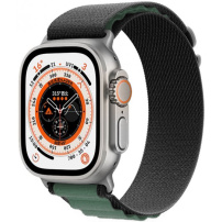 Nylonový řemínek alpský tah pro Apple Watch Ultra 49mm / 46mm / 45mm / 44mm / 42mm - olivovočerný