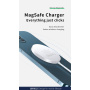 Wiwu W009 bezdrátová MagSafe nabíječka pro iPhone / AirPods - 15W - bílá