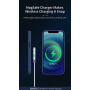 Wiwu W009 bezdrátová MagSafe nabíječka pro iPhone / AirPods - 15W - bílá