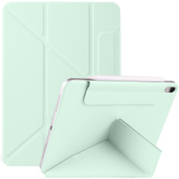 Magnetické pouzdro s origami stojánkem pro iPad 10,9" (2022) / 11" (2025) - zelené
