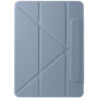 Magnetické pouzdro s origami stojánkem pro iPad 10,9" (2022) / 11" (2025) - modrošedé