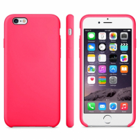 Protiskluzový matný obal pro Apple iPhone 6 / 6S - růžový