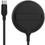 LFX-181 bezdrátová MagSafe nabíječka s výklopným stojánkem pro iPhone / AirPods - 15W - černá