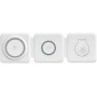 W-126 3v1 skládací bezdrátová nabíječka pro iPhone / Apple Watch / AirPods - 15W - bílá