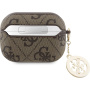 Guess 4G Script Charms obal pro AirPods Pro 2 - hnědý