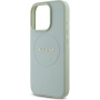 Guess Grained Classic Logo kryt s MagSafe pro iPhone 16 Pro Max - zelený