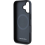 Mercedes Smooth Leather kryt s MagSafe pro iPhone 16 - černý
