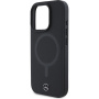 Mercedes Smooth Leather kryt s MagSafe pro iPhone 16 Pro Max - černý