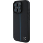 Mercedes Blue Stripe kryt s MagSafe pro iPhone 16 Pro - černý
