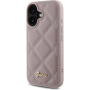 Guess Quilted kryt pro iPhone 16 - růžový