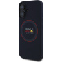 Oracle Red Bull Racing Red Ring silikonový kryt s MagSafe pro iPhone 16 - tmavě modrý