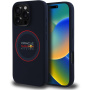 Oracle Red Bull Racing Red Ring silikonový kryt s MagSafe pro iPhone 16 Pro - tmavě modrý