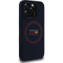 Oracle Red Bull Racing Red Ring silikonový kryt s MagSafe pro iPhone 16 Pro - tmavě modrý