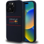 Oracle Red Bull Racing Horizontal Logo kryt s MagSafe pro iPhone 15 Pro - tmavě modrý