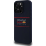 Oracle Red Bull Racing Horizontal Logo kryt s MagSafe pro iPhone 15 Pro - tmavě modrý