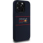 Oracle Red Bull Racing Horizontal Logo kryt s MagSafe pro iPhone 15 Pro - tmavě modrý