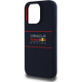 Oracle Red Bull Racing Horizontal Logo kryt s MagSafe pro iPhone 15 Pro - tmavě modrý
