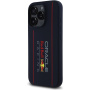 Oracle Red Bull Racing Vertical Logo silikonový kryt s MagSafe pro iPhone 16 Pro Max - tmavě modrý