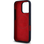 Oracle Red Bull Racing Vertical Logo silikonový kryt s MagSafe pro iPhone 16 Pro Max - tmavě modrý