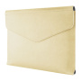 FIXED Siena obálka pro iPad do 13" / MacBook do 14" - světle žlutá