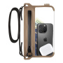 Tactical Splash Pouch 2.0 voděodolná kapsa se šňůrkou pro iPhone - hnědá