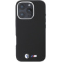 BMW M Kevlar Metal Logo kryt pro iPhone 16 Pro - černý