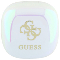 Guess 4G Logo Mini TWS bezdrátová sluchátka - bílá