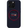Oracle Red Bull Racing Red Ring silikonový kryt s MagSafe pro iPhone 16 Pro - tmavě modrý