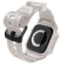 Spigen Rugged Armor Pro super odolné pouzdro s řemínkem pro Apple Watch 42mm (Series 10 / 11) - béžové