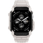 Spigen Rugged Armor Pro super odolné pouzdro s řemínkem pro Apple Watch 42mm (Series 10 / 11) - béžové