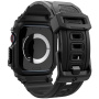 Spigen Rugged Armor Pro super odolné pouzdro s řemínkem pro Apple Watch 46mm - černé