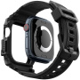 Spigen Rugged Armor Pro super odolné pouzdro s řemínkem pro Apple Watch 46mm - černé