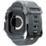 Spigen Rugged Armor Pro super odolné pouzdro s řemínkem pro Apple Watch 46mm - šedé