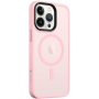 Tactical Hyperstealth transparentní kryt s MagSafe pro iPhone 13 Pro Max - růžový