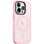 Tactical Hyperstealth transparentní kryt s MagSafe pro iPhone 14 Pro - růžový