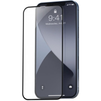 Baseus tvrzené sklo s černým rámečkem pro iPhone 12 mini - 2 ks
