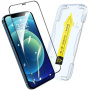ENKAY Quick Stick tvrzené sklo s rámečkem pro snadné nalepení pro iPhone 12 / 12 Pro