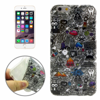Gumový kryt s průhledným rámečkem pro Apple iPhone 6 / 6S - obrázky