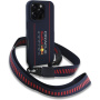 Oracle Red Bull Racing Vertical Logo kryt s popruhem a MagSafe pro iPhone 16 Pro Max - tmavě modrý