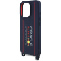 Oracle Red Bull Racing Vertical Logo kryt s popruhem a MagSafe pro iPhone 16 Pro Max - tmavě modrý