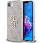 Guess 4G Metal Logo kryt pro iPhone 16e / 17e - růžový