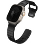 UNIQ Stride odolný řemínek pro Apple Watch Ultra 49mm / 46mm / 45mm / 44mm / 42mm - černý