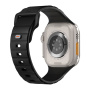 UNIQ Stride odolný řemínek pro Apple Watch Ultra 49mm / 46mm / 45mm / 44mm / 42mm - černý