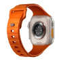 UNIQ Stride odolný řemínek pro Apple Watch Ultra 49mm / 46mm / 45mm / 44mm / 42mm - oranžový