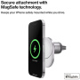 BELKIN Boost Charge Pro magnetický držák do auta do ventilační mřížky s bezdrátovým nabíjením pro iPhone - stříbrný