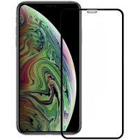 Tvrzené sklo s černým rámečkem pro iPhone XS Max / 11 Pro Max
