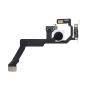 Flex kabel s bleskem a mikrofonem pro iPhone 14 Pro Max - stříbrný