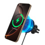 Spigen OneTap Pro 4 AirVent magnetický držák do auta do ventilační mřížky s bezdrátovým nabíjením pro iPhone - černý